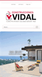 Mobile Screenshot of construccionesvidal.com
